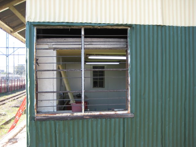 This window will be cleaned up and modified to be the serving hatch