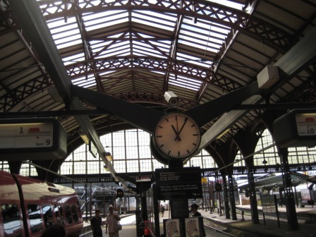 Wooden train shed 2