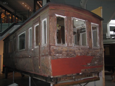 As-yet unrestored royal coach