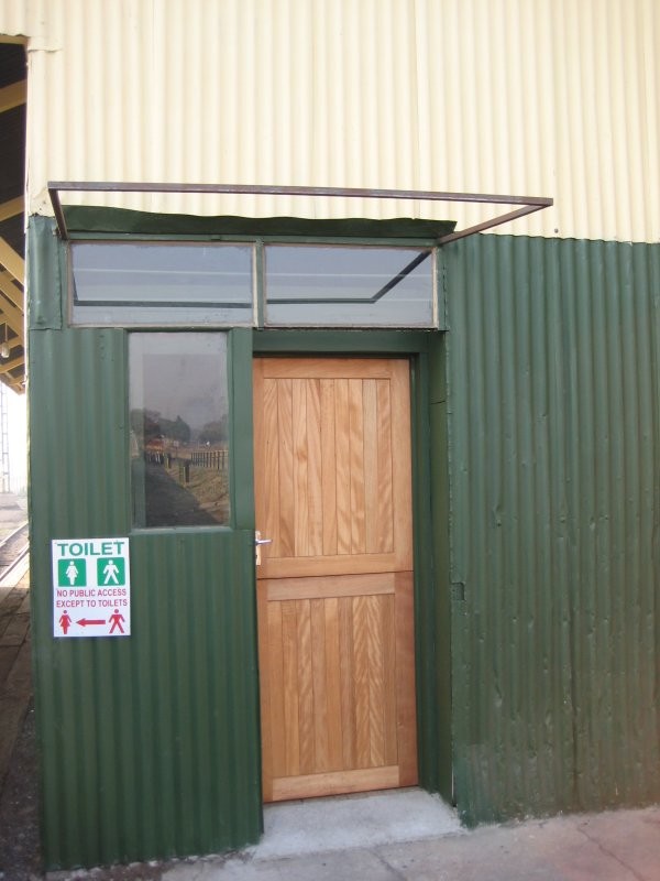 New shop door