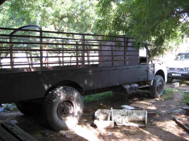 Note the larger rear wheels