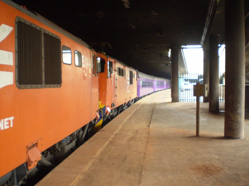Our 6E1's ready in Johannesburg for the journey