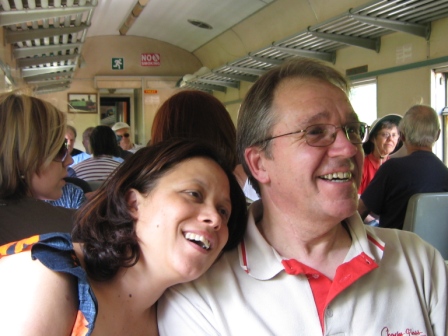 Inside one of the main line sitters - 1