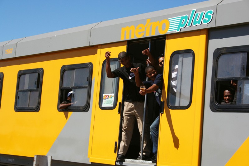 Satisfied passengers enjoying an afternoon " Cooldrink".