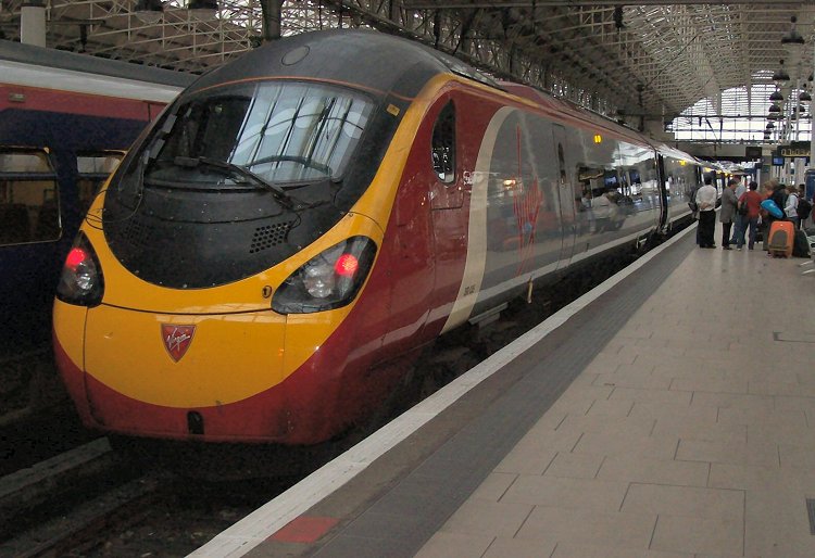 The Pendolino to London