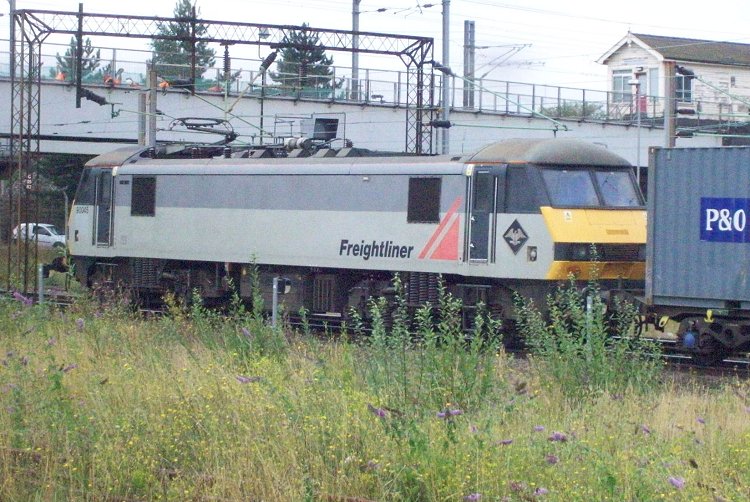 On the line to London