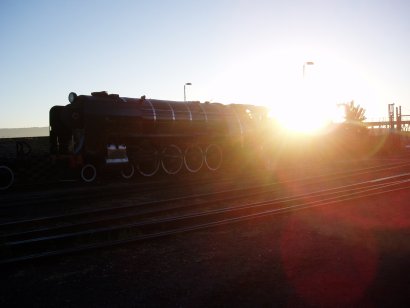 Sunrise over 3117<br /><br />Photo by John Ashworth 24/06/07