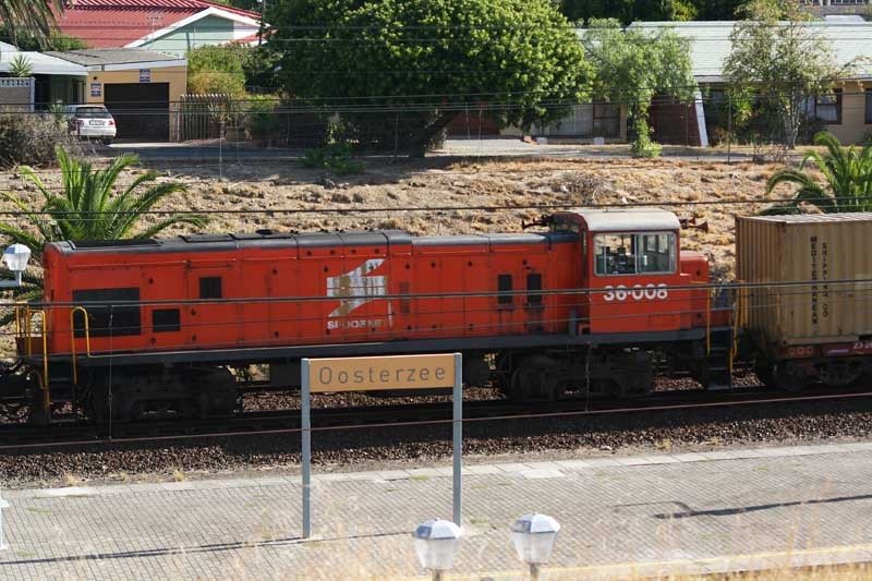 Passing the station