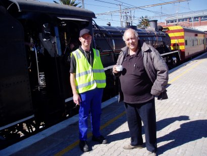 Jimmy and Dewald at Centurion<br /><br />Photo by John Ashworth 24/06/07