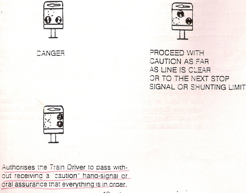Two position light shunt signal