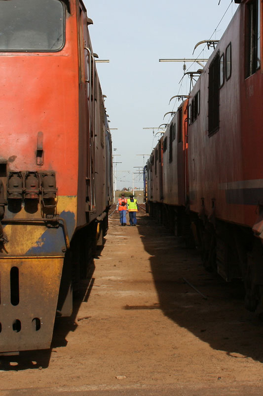 Drivers testing the Loco's before they hit the road.