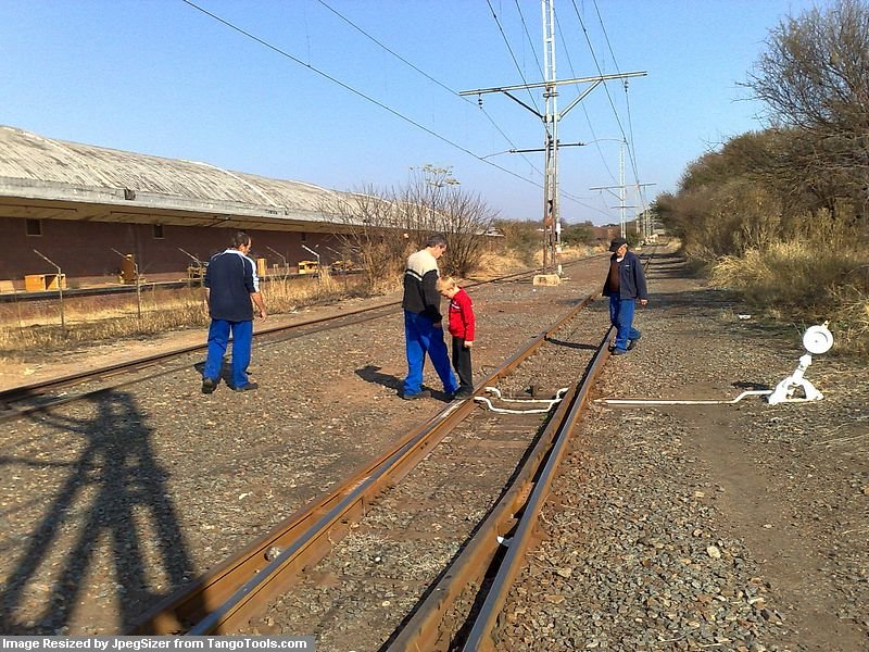 The two head-shunts in the Hercules yards. The one on the left will, hopefully, be for our exclusive use.