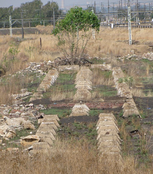 All that is left of the coal stage at Germiston