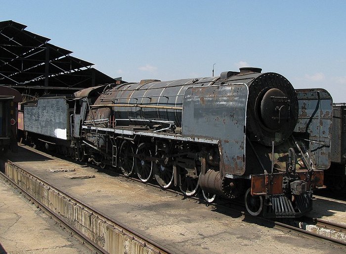 Reefsteamers has had her for a few months, possibly she came from Springs or Witbank or a mine