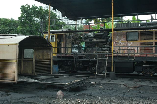 Thonburri depot diesel for repairs.