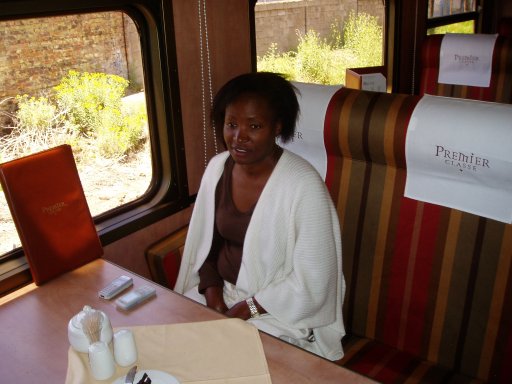 The extra dining car added to the set for the return journey<br /><br />Photo by John Ashworth 11/11/07