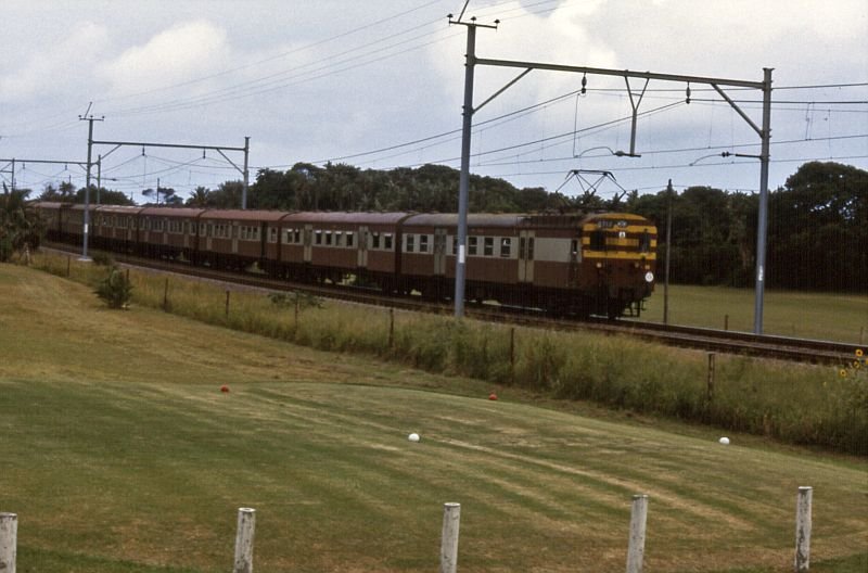 Train 0756 south of Durban in 1995