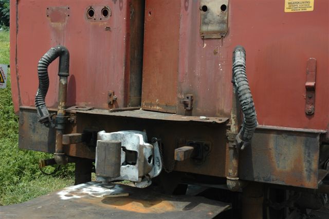 The buffers and couplers and wheels have all been ultrasonically tested and found to be in good shape. Now the refitting of components, panel beating and painting lie ahead.