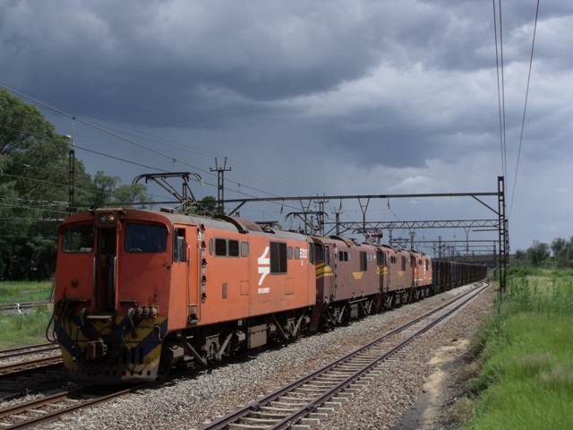 Thunder clouds in the distance